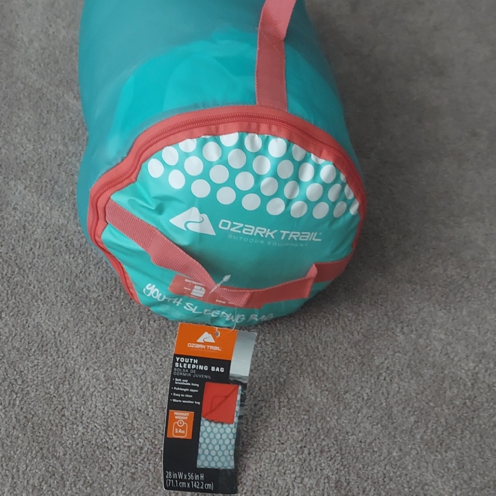 NWT Ozark Trail Youth Sleeping Bag
